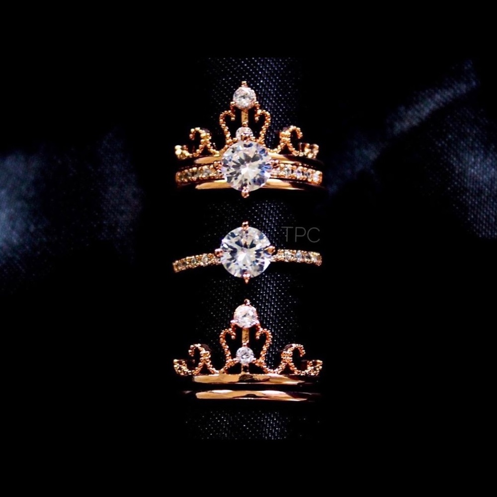 Tiara ring set